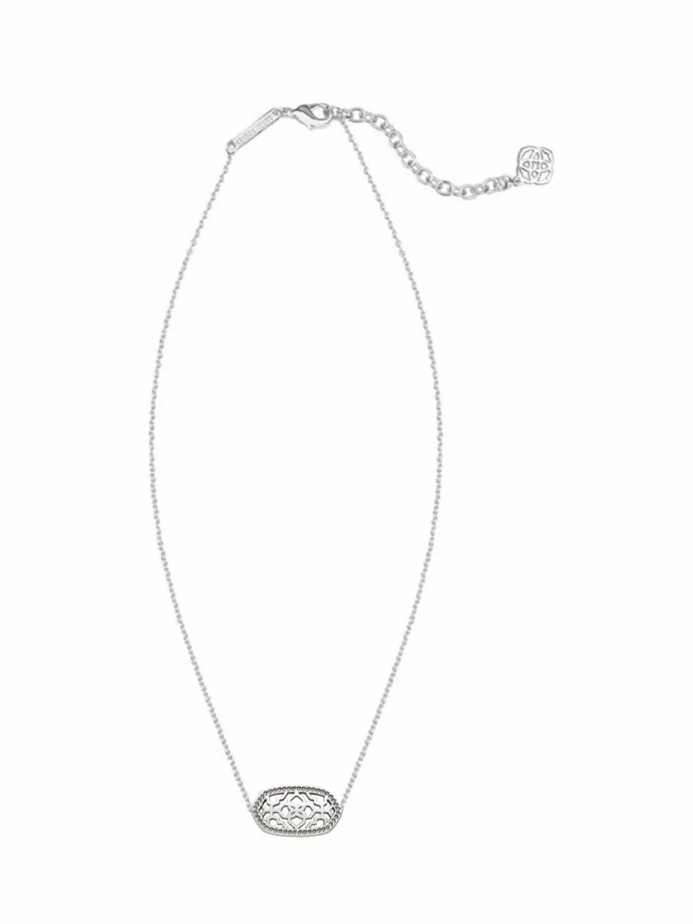 KENDRA SCOTT • Silver Filigree Dollie Necklace